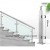 850mm hight Stainless steel balustrade  post drawing  180 degree post  