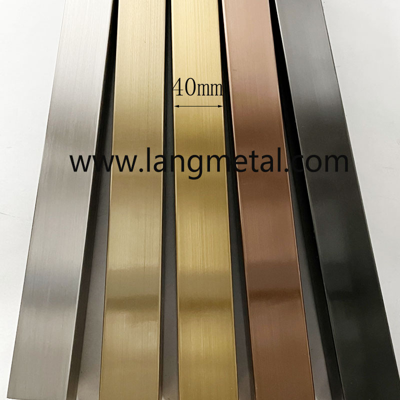 Stainless steel stair handrail railing 40mm 