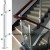 1050mm hight 38mm wide Stainless steel balustrade Square tube post  drawing   