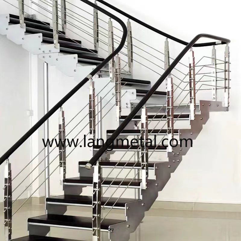 Stainless steel balustrade post